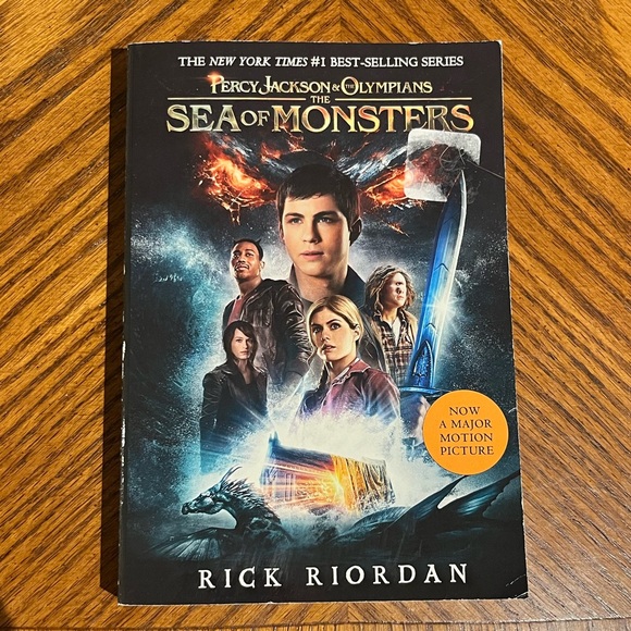 3/$20 Books: Percy Jackson & The Olympians The Sea of Monsters by Rick Riordan - Picture 1 of 2